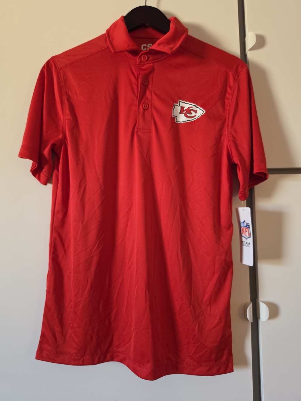 NFL Kansas City Chiefs Red Men's Polo